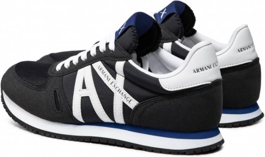 Armani Exchange Sneakers Blauw Heren