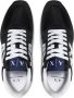 Armani Exchange Zwarte Sneakers met Verfijnd Design en Comfort Zwart Heren - Thumbnail 9