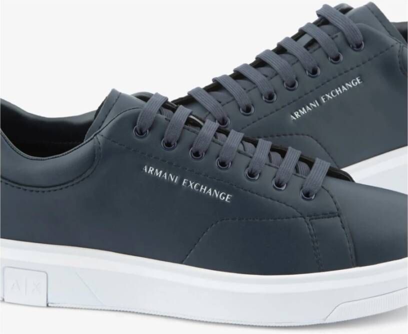 Armani Exchange Sneakers Blauw Heren