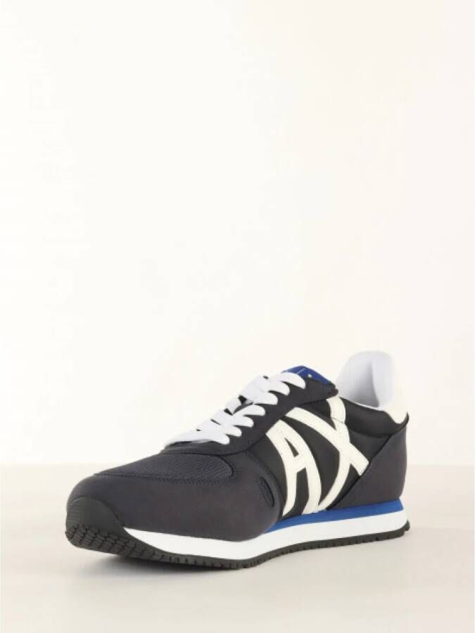 Armani Exchange Sneakers Blue Heren