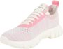 Armani Exchange Fuchsia Sneakers Comfortabel Stretch Multicolor Dames - Thumbnail 3