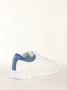Armani Exchange Witte Leren Sneakers Venice Stijl White Heren - Thumbnail 13