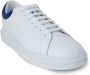 Armani Exchange Witte Leren Sneakers Venice Stijl White Heren - Thumbnail 7