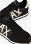 Armani Exchange Zwarte Sneakers Merklogo Rubberen Zool Black Dames - Thumbnail 5
