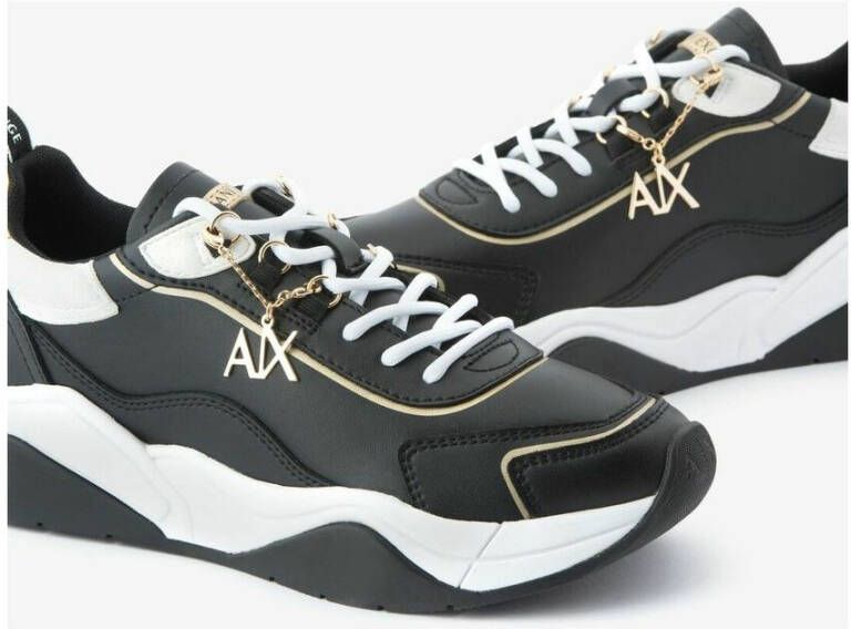 Armani Exchange Sneakers Zwart Dames