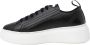 Armani Exchange Zwarte Sneakers met Flatform Zool Black Dames - Thumbnail 5