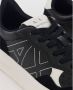 Armani Exchange Zwarte Sneakers met Suede Inzetstukken Black Heren - Thumbnail 2