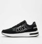 Armani Exchange Zwarte casual lage profiel sneakers Zwart Heren - Thumbnail 13