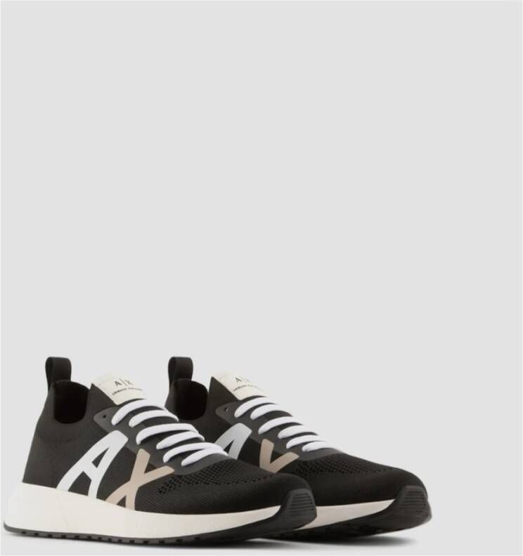 Armani Exchange Sneakers Zwart Heren