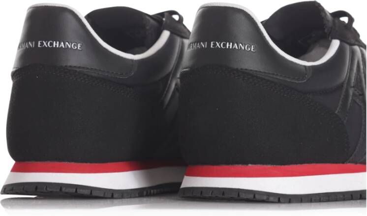 Armani Exchange Sneakers Zwart Heren