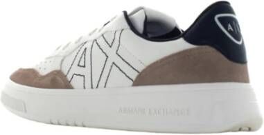 Armani Exchange Sportieve Sneaker Wit Heren