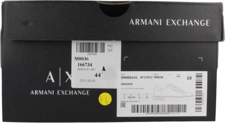 Armani Exchange Stijlvolle Sneakers voor Mannen en Vrouwen