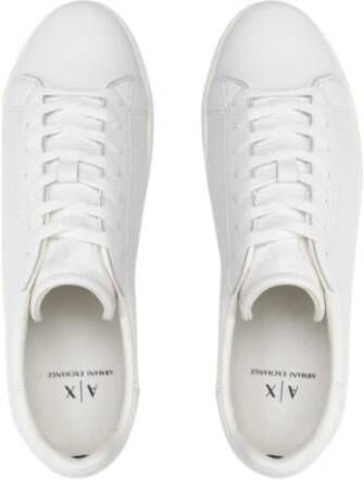 Armani Exchange Stijlvolle Sneakers Wit Heren