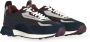 Armani Exchange Heren Sneakers Navy+slate+bordeaux Meerkleurig Heren - Thumbnail 3