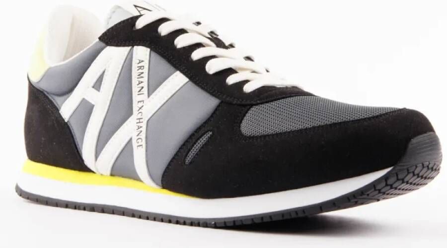 Armani Exchange Vintage Retro Runner Sneakers