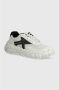 Armani Exchange Wit Logo 3D Sneakers White Heren - Thumbnail 2
