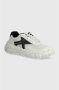 Armani Exchange Wit Logo 3D Sneakers White Heren - Thumbnail 3