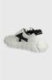 Armani Exchange Wit Logo 3D Sneakers White Heren - Thumbnail 3