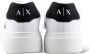 Armani Exchange Elegante Damessneakers met Zwarte Accenten White Dames - Thumbnail 6
