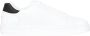 Armani Exchange Witte lage top sneakers voor dames met logo print White Dames - Thumbnail 3