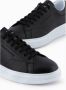 Armani Exchange Blauwe Leren Sportieve Sneakers met Rubberen Zool Blue Heren - Thumbnail 10