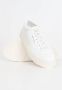 Armani Exchange Witte leren logo sneakers White Heren - Thumbnail 3