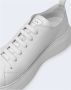 Armani Exchange Witte Sneakers voor Dames met Rubberen Zool Wit Dames - Thumbnail 9