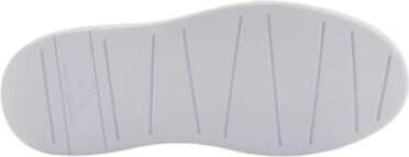 Armani Exchange Witte Leren Sneakers Stijlvol Comfort