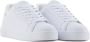 Armani Exchange Witte Sneakers Moderne Minimalistische Stijl White Heren - Thumbnail 3