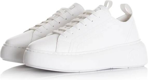 Armani Exchange Witte Op Sneakers Xdx043 White Dames