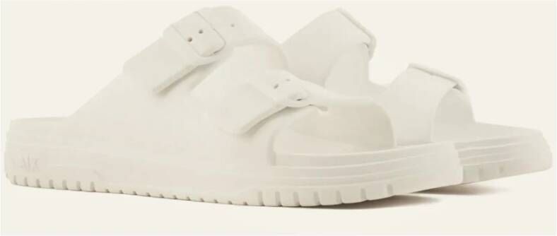 Armani Exchange Witte Sandalen voor Zomerse Outfits White Heren
