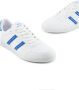 Armani Exchange Witte Sneakers met Blauwe Details White Heren - Thumbnail 4