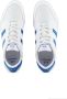 Armani Exchange Witte Sneakers met Blauwe Details White Heren - Thumbnail 5