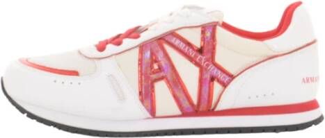 Armani Exchange Witte Sneakers voor Vrouwen