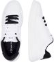 Ar i Exchange Witte stoffen en imitatieleer sneakers - Thumbnail 2