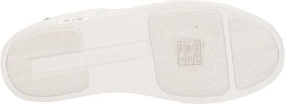 Armani Exchange Witte Veterschoenen Ss22 White Dames