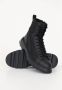 Armani Exchange Zwarte casual hoge sneakers met rits Zwart Heren - Thumbnail 5