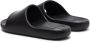 Armani Exchange Zwarte en witte polyethyleen sandalen Black Dames - Thumbnail 14