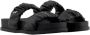 Armani Exchange Zwarte Gekruiste Band Zomer Sandalen Black Dames - Thumbnail 5