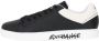 Armani Exchange Zwarte Gepersonaliseerde Logo Sneakers Zwart Heren - Thumbnail 6