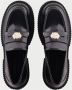 Armani Exchange Zwarte platte schoenen met vierkante hak Black Dames - Thumbnail 4