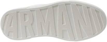 Armani Exchange Zwarte Polyester Sneaker Moderne Stijl