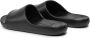 Armani Exchange Zwarte Rubberen Zool Instap Pantoffels Black Heren - Thumbnail 3