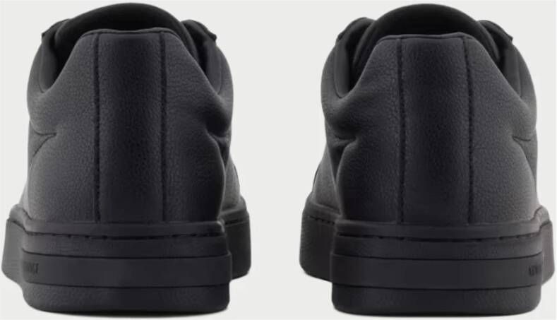 Armani Exchange Zwarte Slip-On Sneakers