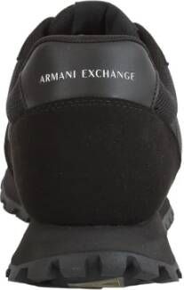 Armani Exchange Zwarte Sneaker 100% Polyester
