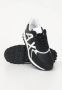 Armani Exchange Zwarte sneakers met contrasterende materialen en kleuren Zwart Dames - Thumbnail 4