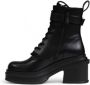 Armani Exchange Zwarte Winterlaarzen voor Dames Ronde Neus - Thumbnail 2