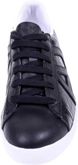 Armani Jeans Casual Sneakers voor Mannen en Vrouwen Black Heren