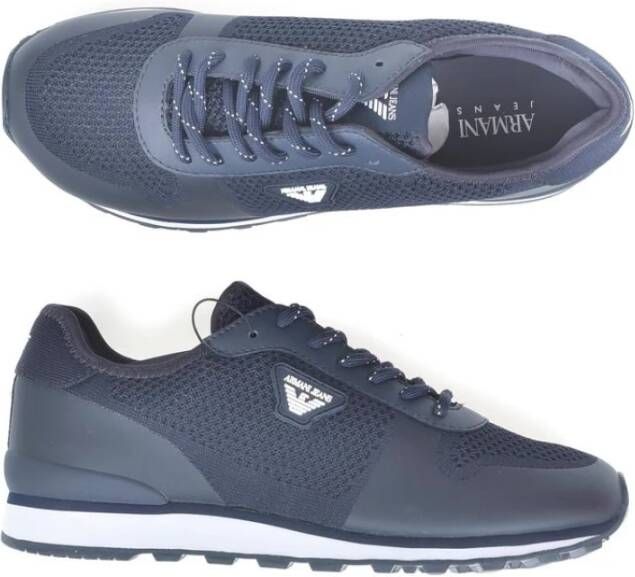 Armani Jeans Shoes Blue Heren