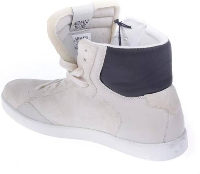 Armani Jeans Sneakers White Heren